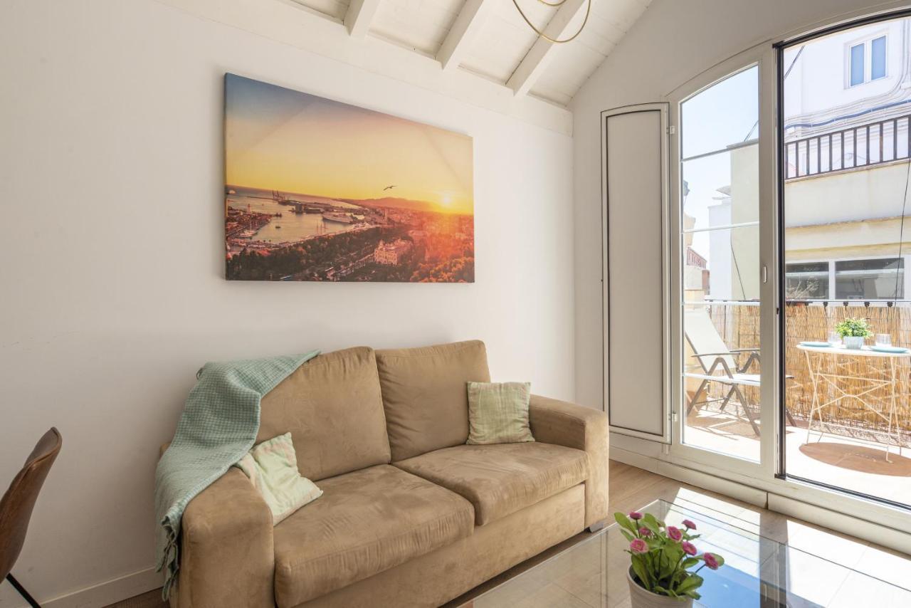 Urbe10 Terrace Constitucion 1 Bedroom Apartment Malaga Exterior photo